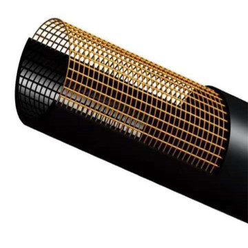 Black Standard HDPE Steel Wire Mesh Skeleton Pipe for Water Supply or Drainage