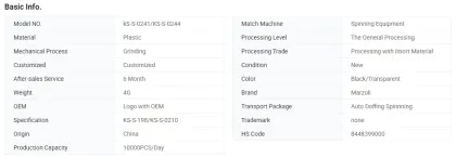 Gripper Membrane for Marzoli Spinning Machine
