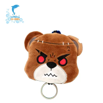 New product multifunctional plush key case wallets