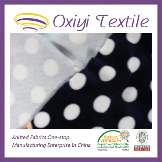 The warp knitting spandex super soft printing