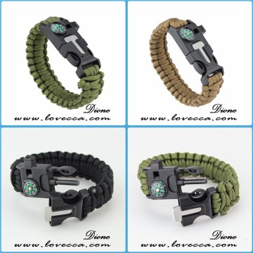 Letters woven paracord bracelet, thin paracord bracelet custom logo