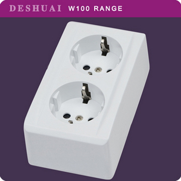 Germany Double Wall Socket W1015