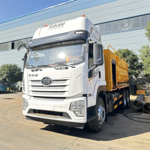 Isuzu Giga 6x4 9.3cbm Caminhão de sucção de esgoto de limpeza