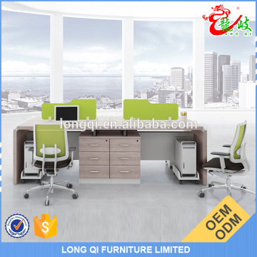 2015 new design modular office table modern office workstation for 4 people