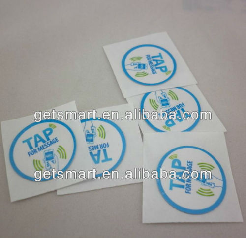 13.56MHZ waterproof custom NFC label