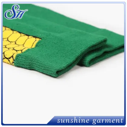 Happy socks with colorful patterns custom logo men socks