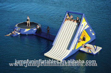 Inflatable Water slide Trampoline strong quality for adults