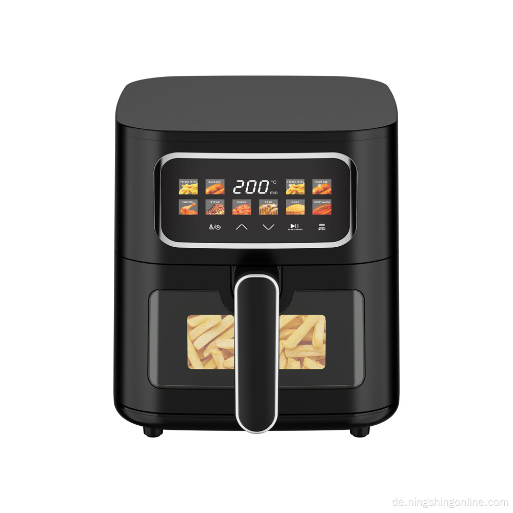 Moderne quadratische Smart-Luftfritteuse