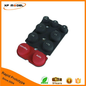 Cheap Custom Silicon Rubber CNC Keypad prototype in china