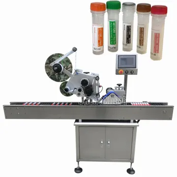 Automatic Blood Test Tube and Ampoule Labeling Machine for 3ml, 5ml, 10ml Vials