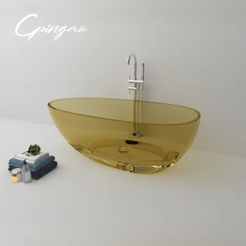 Hot Sale Transparent Freestanding Acrylic Bathtub