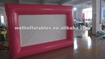 2012 inflatable movie screen/ indoor inflatable screen for sale