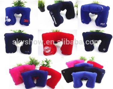 compressible inflatable travel pillows for airplanes