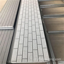 Material de construcción contenedor Casa de metal Embossed 3D ladrillo  espuma de poliuretano Paneles sándwich - China Tabla tallada a prueba de  humedad, tabla tallada a prueba de agua