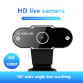 Autofocus HD 1080P Webcam 2K Computer PC Web Camera With Microphone For Live Broadcast Video Calling Conference Work Camara Web
