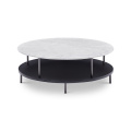 Top Notch Double Layers Marble Coffee Table
