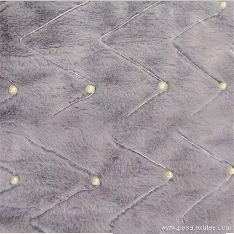 10MM Pearl Warp Knitted Flannel Fabric