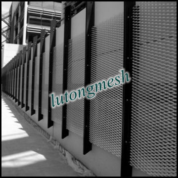 Aluminum Expanded metal mesh for applicaton screen wall