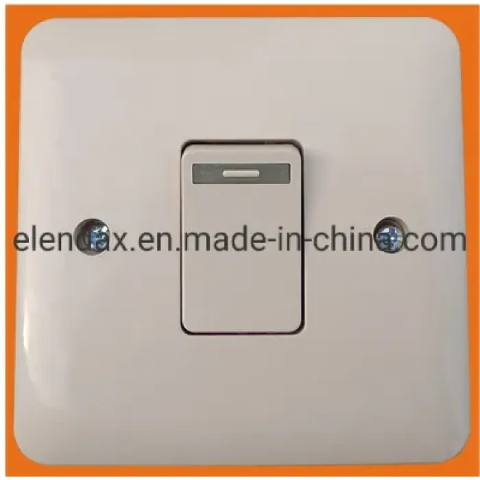 Кремовый двухклавишный настенный выключатель для дома