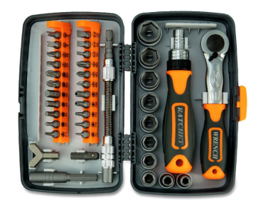 Chrome vanadium material light steel screwdriver set