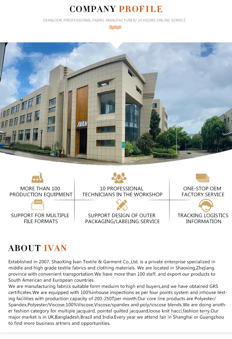 ผ้าพิมพ์ลายวิสโคสผ้าฝ้ายซิงเกิลเจอร์ซีย์สำหรับตัดเย็บเสื้อผ้า