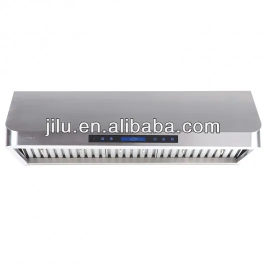 36" Wall Mount Stainless Steel Range Hood With Heating Sensor & Remote
