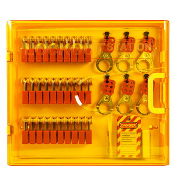 BOZZYS PP Material Lockout/Tagout Kit for Equipment Overhaul