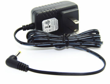 Black Smart Us Socket Wall Mount Power Adapter For Mp3 / Lcd Monitor