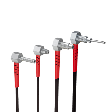 Professionelles GTRIC-Glasfasersensorkabel mit M3, M4, M6-Anschlüssen: 90-Grad-Biegersonde für 12-24 V NPN/PNP-Anwendungen