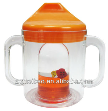 Acrylic Child Tumbler with double handles