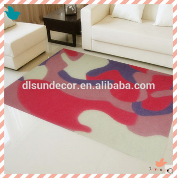 polyester colorful felt rug pad