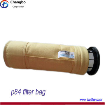 P84 bag filter for electric power industry