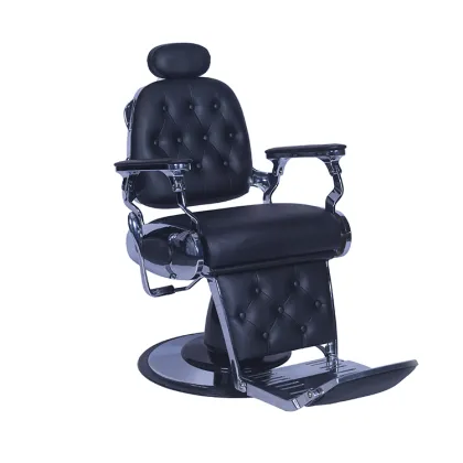 Heavy Duty Vintage Barbers Chairs for Grooming and Haircuts