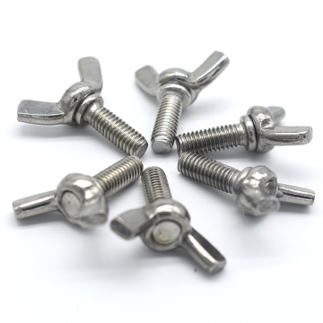 Vite farfalla bullone alare 304 in acciaio inossidabile M3-M10 OEM/ODM