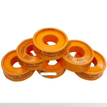 PTFE Thread Seal Tape: 0.075mm, 15m Yellow Gas Line with Over 20 Years of Experience