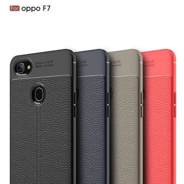 Leather Soft TPU Scratch Resistant for OPPO F7