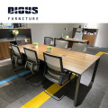 DIOUS furniture modern melamine design office small reception desks meeting table for 6 people