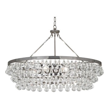 Custom Made Italian Glass LED Kitchen Island Chandelier