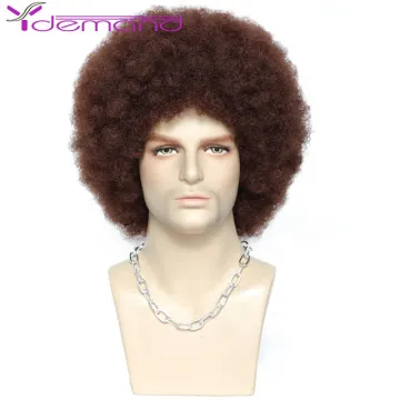 Y Demand Short Afro Curly Daily Party Wigs Men Costume Men/Women Synthetic festival Afro Wigs For South Africa