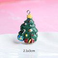 Glitter Flat Resin Inflant Christmas Tree Charm