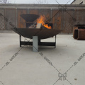 Modern Patio Rust and Corten Steel Fire Pits