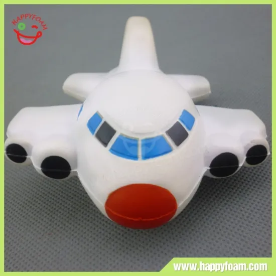Airplane shaped stress ball ,plane shaped stress reliever