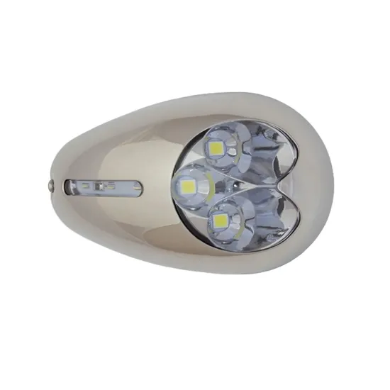 316 Stainless Steel 12V Surface Mount LED Docking Light for Marine Boat RV (69388SS)