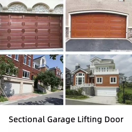 Automatic Sectional Garage lifting door for Golf cart