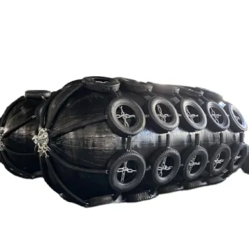 Yokohama Pneumatic Rubber Marine Inflatable Fender with Chain Tyre Net
