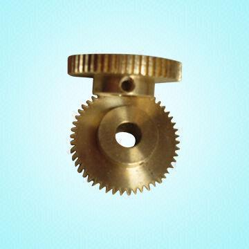 Gear, made of brass