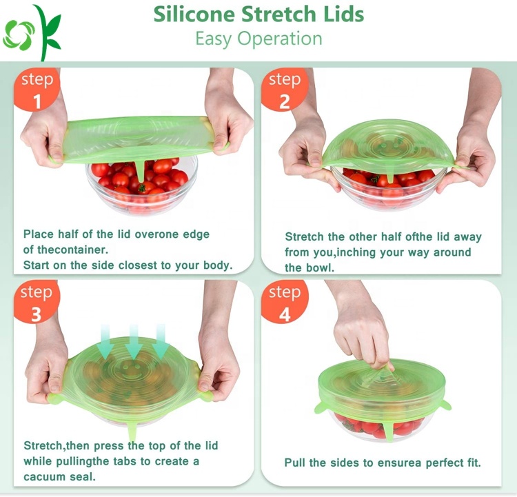 Silicone Stretch Round Shape Smile Design Various Sizes