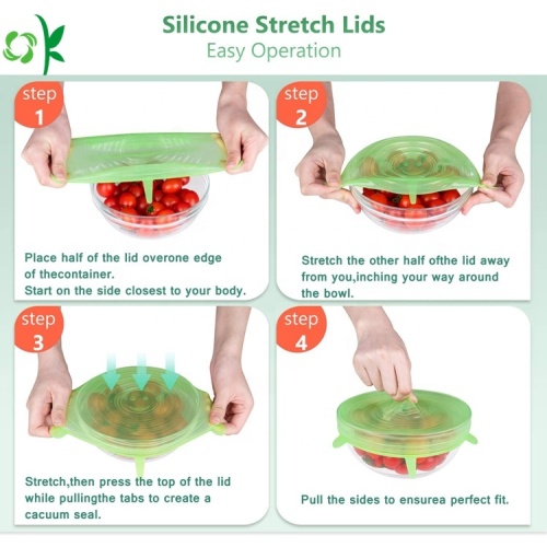 Silikon Stretch Runde Form Smile Design Verschiedene Größen