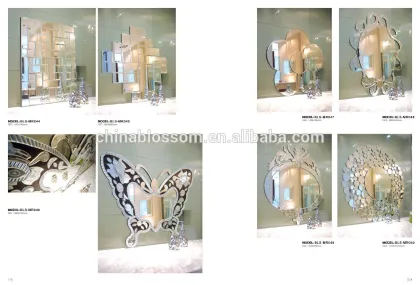 Modern home mirror beautiful wall decor mirror