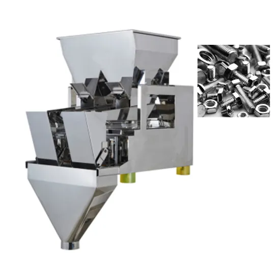 10KG Automatic Tabletop Dual Head Hopper Linear Weigher for Gummies